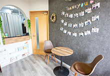 当日は、予約時間の5分前にお越しいただきますようよろしくお願いいたします。